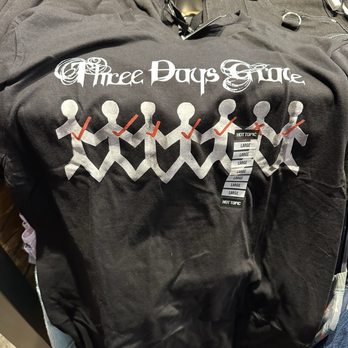 Hot Topic - Three Days Grace "One-X" T-Shirt - Men's Clothing Near Me - Santa Clara, California