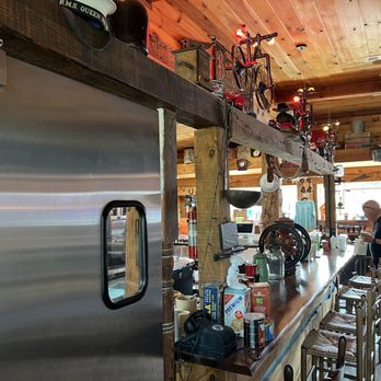 Keep On Grinding Coffee House - Bar stool seating at the side counter area. - Bakeries Near Me - Benzonia, Michigan Keep On Grinding Coffee House - Bar stool seating at the side counter area. - Bakeries Near Me - Benzonia, Michigan