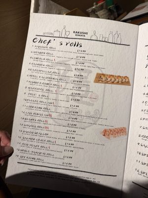 Menu photo 2 Kakushi Izakaya Newark, CA