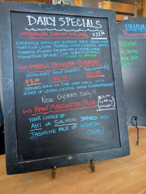 Menu photo 5 Blue Water San Diego, CA