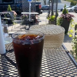 Iced coffee. August 2021