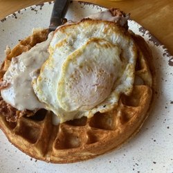 Fig - Chicken and Waffles. So good.