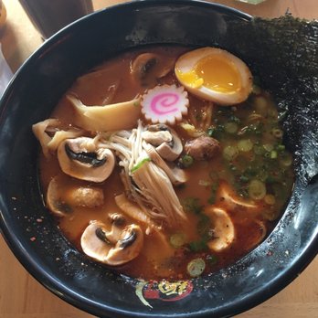 Maki - Volcano ramen with mixed mushrooms - Sushi Bars Near Me - Rockville, Maryland Maki - Volcano ramen with mixed mushrooms - Sushi Bars Near Me - Rockville, Maryland