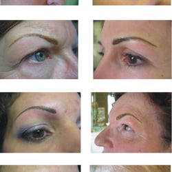 Labyrinth Tattoos - Examples of eyebrow tattooing.