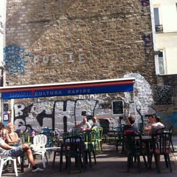 Culture Rapide - Terrasse, on t'aime. - Bars Near Me - Paris, 75