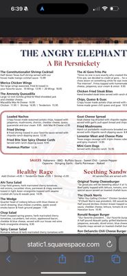 Menu photo 3 The Angry Elephant Magnolia, TX Menu photo 3 The Angry Elephant Magnolia, TX