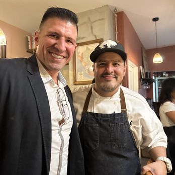 Warique - One of the Chefs with a critic - Peruvian Near Me - Belleville, New Jersey