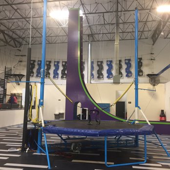 Gravity Extreme Zone - Trampoline and the vertical slide drop! - Trampoline Parks Near Me - Chandler, Arizona