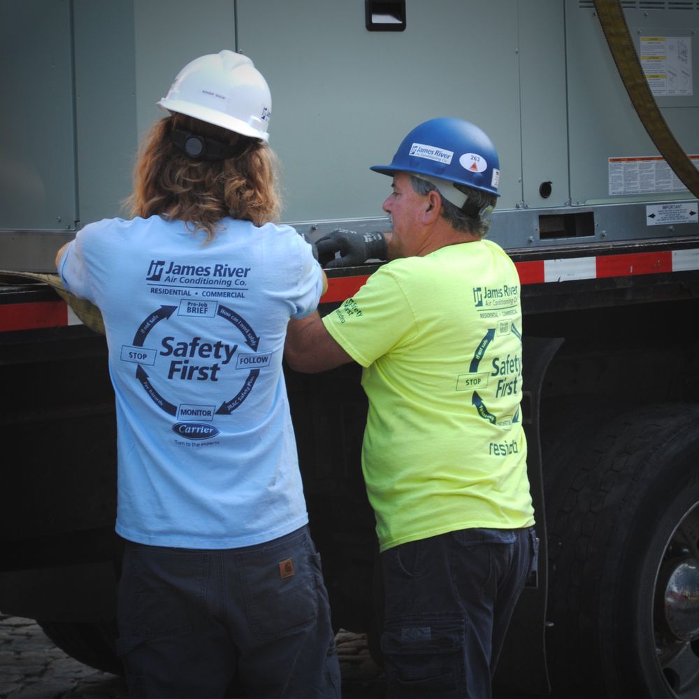 Slide of James River Air Conditioning