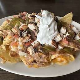 Chicken nachos (half order) Chicken nachos (half order)