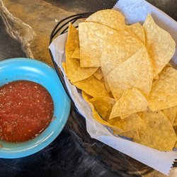 Chips and salsa is probably one of the best things to eat here! And the best part of it is that it's free!