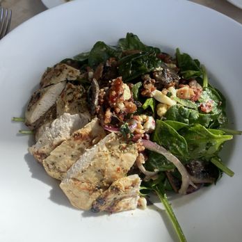 Vinaigrette - Spinach Mushroom with Herb Chicken - Salad Near Me - Albuquerque, New Mexico