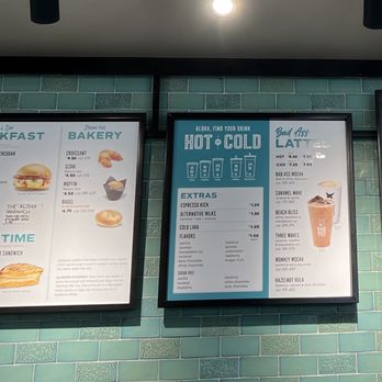 Bad Ass Coffee - Honolulu - Menu - Coffee & Tea Near Me - Honolulu, Hawaii