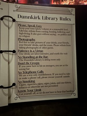 Menu photo 4 The Dunnkirk Library Bloomington, IN