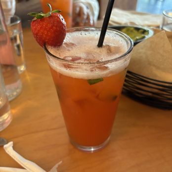 Calexico - Upper East Side - Strawberry Cucumber Lemonade - Salad Near Me - New York, New York Calexico - Upper East Side - Strawberry Cucumber Lemonade - Salad Near Me - New York, New York