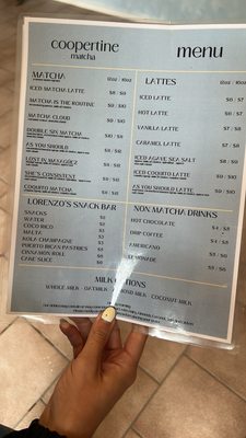 Menu photo 1 Coopertine Matcha Granby, CT Menu photo 1 Coopertine Matcha Granby, CT