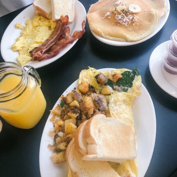 Ken's Corner - Veggie Omelette + Pina Colada Pancakes - Breakfast & Brunch Near Me - Glastonbury, Connecticut Ken's Corner - Veggie Omelette + Pina Colada Pancakes - Breakfast & Brunch Near Me - Glastonbury, Connecticut