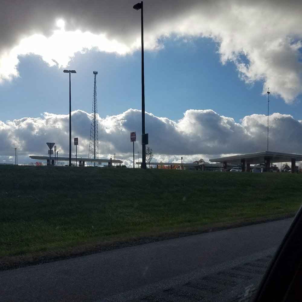 HMS Host Travel Mart - The clouds are much prettier than the service station - Travel Services Near Me - New Springfield, Ohio