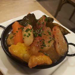 Le Passage Restaurant - Root veggies with honey glaze