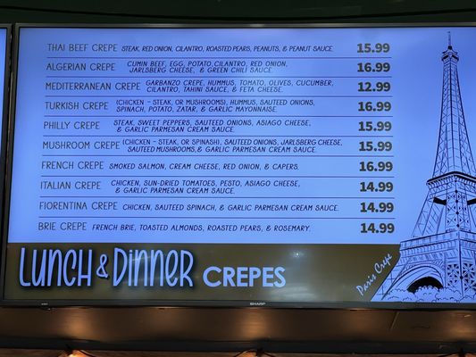 Menu photo 3 Paris Crepe Henderson, NV