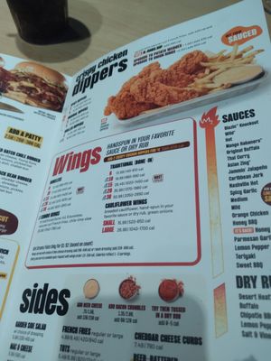 Menu photo 5 Buffalo Wild Wings Salinas, CA