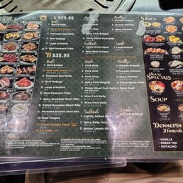 Menu Menu