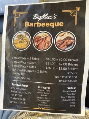 Menu photo 7 Big Mac's BBQ Hope, AR