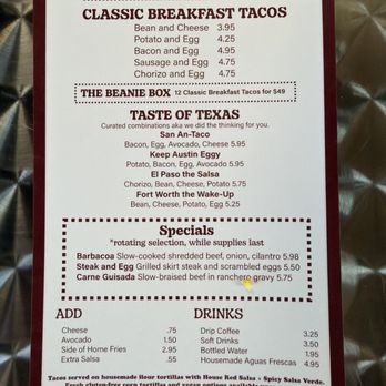 Beanie Bens - The menu - Breakfast & Brunch Near Me - North Augusta, South Carolina Beanie Bens - The menu - Breakfast & Brunch Near Me - North Augusta, South Carolina