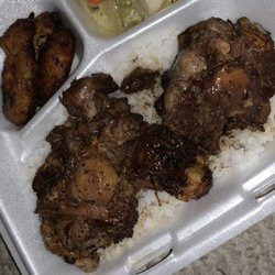 The Good Rice Bowls - Oxtail Stew Rice Bowl with "coconut rice", but it's just plain white rice