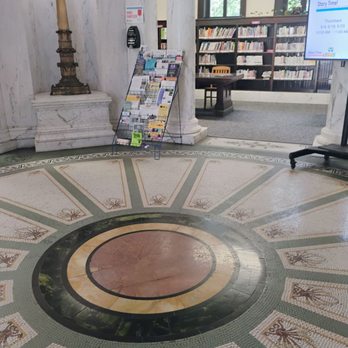 Chicago Public Library-Blackstone Branch - Love he details of the floor in the entrance, the marble columns, and light posts. Very gilded age! - Libraries Near Me - Chicago, Illinois Chicago Public Library-Blackstone Branch - Love he details of the floor in the entrance, the marble columns, and light posts. Very gilded age! - Libraries Near Me - Chicago, Illinois