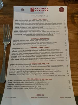Menu photo 8 The Factory Kitchen Los Angeles, CA Menu photo 8 The Factory Kitchen Los Angeles, CA