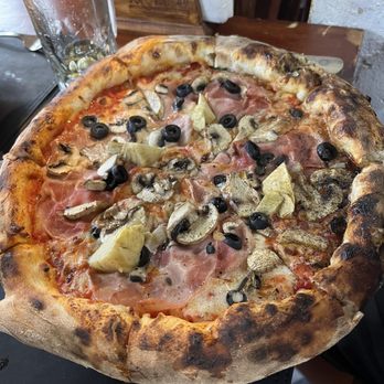 Romeo - Capricciosa pizza - Pizza Near Me - Playa del Carmen, ROO