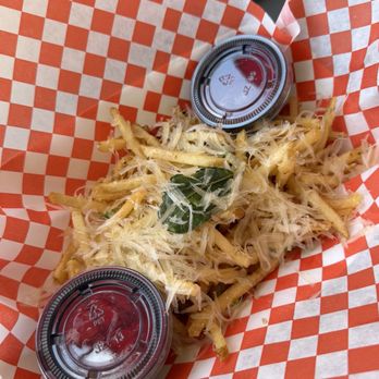 Ban Ban Burger - Garlic parm fries - Burgers Near Me - Los Angeles, California