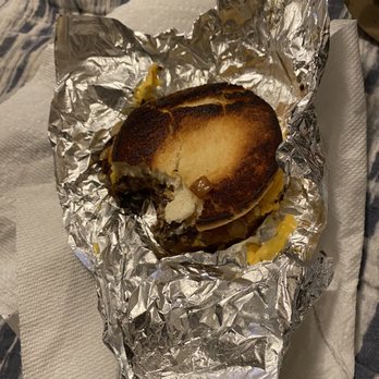 Five Guys - The grilled cheese hamburger. Burnt - Burgers Near Me - Cedar Hill, Texas Five Guys - The grilled cheese hamburger. Burnt - Burgers Near Me - Cedar Hill, Texas