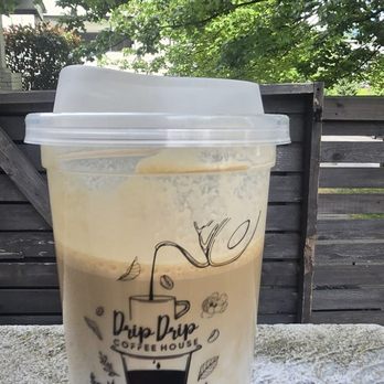 Drip Drip Coffeehouse - $10 for this.  Smh - Coffee & Tea Near Me - Seattle, Washington