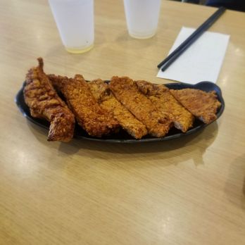 Kingchops Irvine - Fried Pork Chop - perfectly fried! Thin and crunchy. Great salty and peppery flavor. - Taiwanese Near Me - Irvine, California