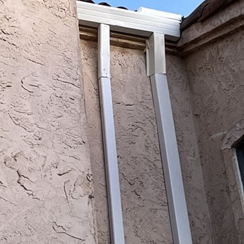 Quality Roofing Services - After photo of gutter installation accommodating the wiring covers. Very artistic and functional. Aesthetically pleasing! - Roofing Near Me - Antioch, California Quality Roofing Services - After photo of gutter installation accommodating the wiring covers. Very artistic and functional. Aesthetically pleasing! - Roofing Near Me - Antioch, California