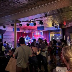 Balcony Music Club - Minimal seats available a lot of people dancing & moving to music.