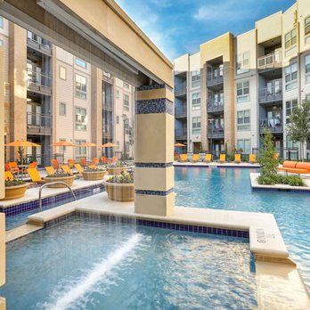 Origin at Frisco Bridges - Water feature in play pool - Apartments Near Me - Frisco, Texas Origin at Frisco Bridges - Water feature in play pool - Apartments Near Me - Frisco, Texas