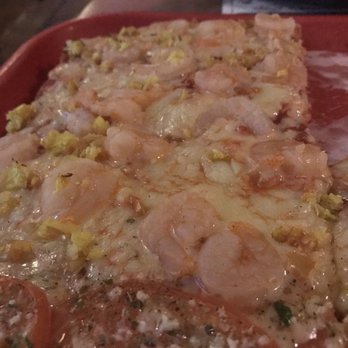 Colarusso's Cafe - Shrimp hot pepper pizza - Pizza Near Me - Avoca, Pennsylvania