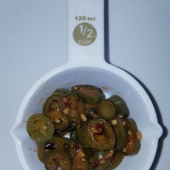 Tasty Chinese Kitchen - Almost 1/2 cup of jalapenos in 1 dish. My lips were tingling... Great spice level! - Chinese Near Me - Newark, California