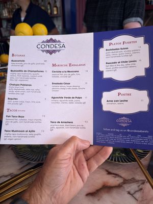 Menu photo 3 Condesa San Luis Obispo, CA Menu photo 3 Condesa San Luis Obispo, CA