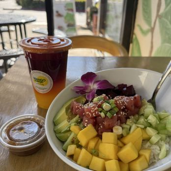 Mango Mango Fresh and Healthy - Ahi Tuna Bowl & Beet/Orange/Carrot juice - Juice Bars & Smoothies Near Me - Bonita, California Mango Mango Fresh and Healthy - Ahi Tuna Bowl & Beet/Orange/Carrot juice - Juice Bars & Smoothies Near Me - Bonita, California