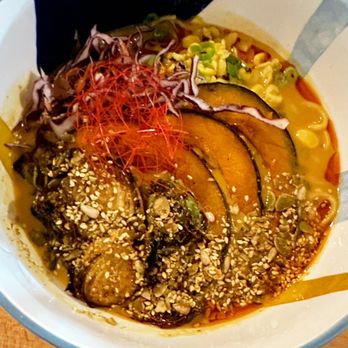 Frankie We Salute You - Pumpkin Ramen - Vegetarian Near Me - Kelowna, British Columbia