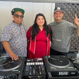 DJ Asthmatc & DJ Jeffah!! my new cousins :D Thanks for making my graduation party come to life & thanks for the music 3