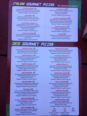 Menu photo 8 Pizza & Curry Fremont, CA Menu photo 8 Pizza & Curry Fremont, CA