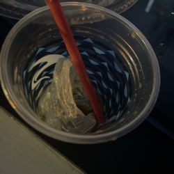 Aroma Joe's - Plastic in my coffee. I did not put it in there and u dumped most of the coffee to see what it was !!