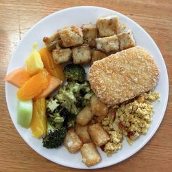 Florence Moore Dining - brunch plate, all vegan