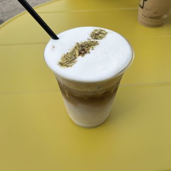 Frame Coffee Roasters - Iced Pistachio Cream Latte - Coffee Roasteries Near Me - Vienna, Virginia Frame Coffee Roasters - Iced Pistachio Cream Latte - Coffee Roasteries Near Me - Vienna, Virginia