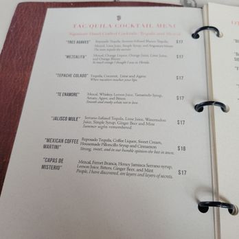 Tac/Quila - Menu - Tapas/Small Plates Near Me - Palm Springs, California Tac/Quila - Menu - Tapas/Small Plates Near Me - Palm Springs, California
